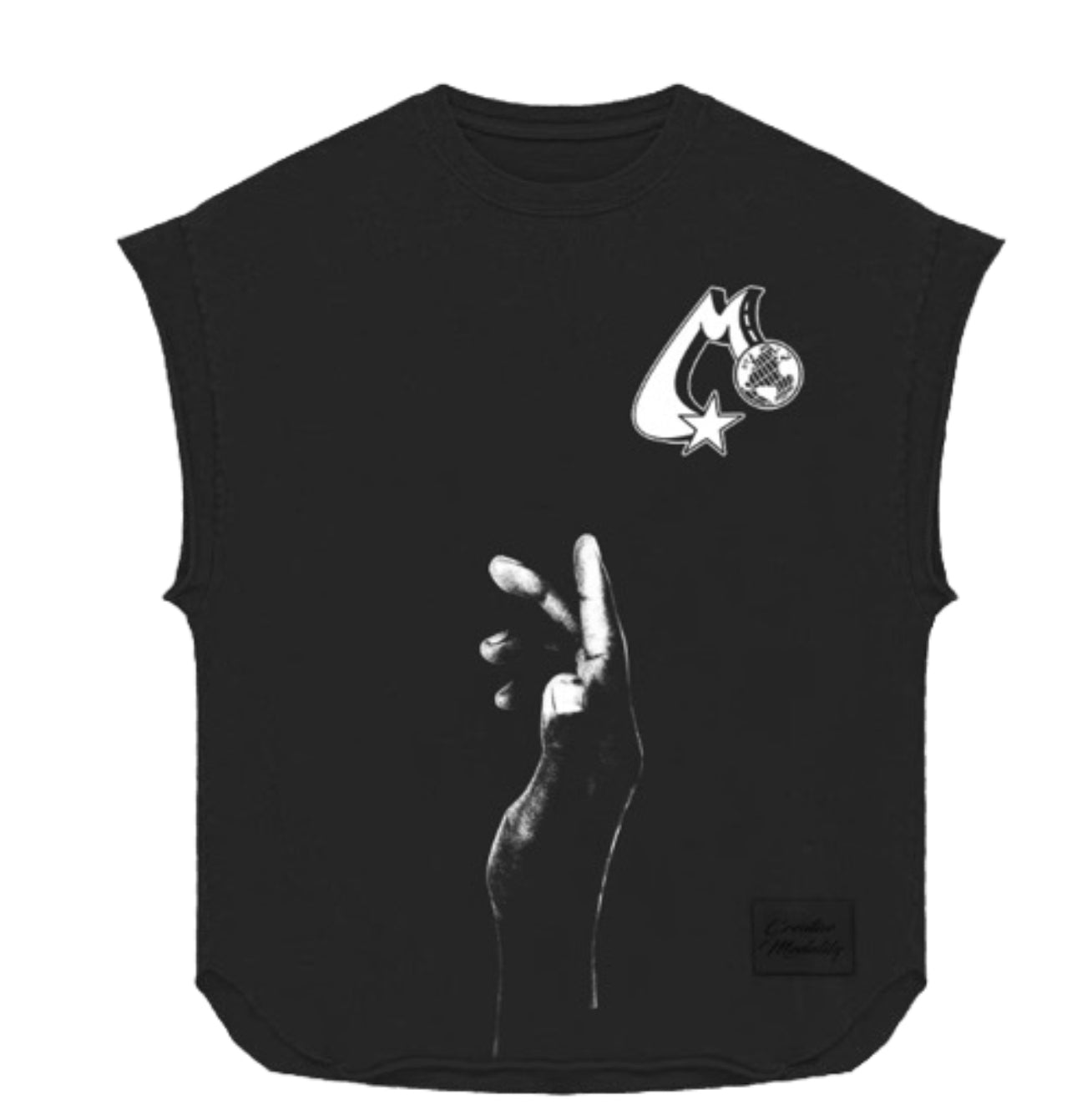 Modality cut off t-shirt